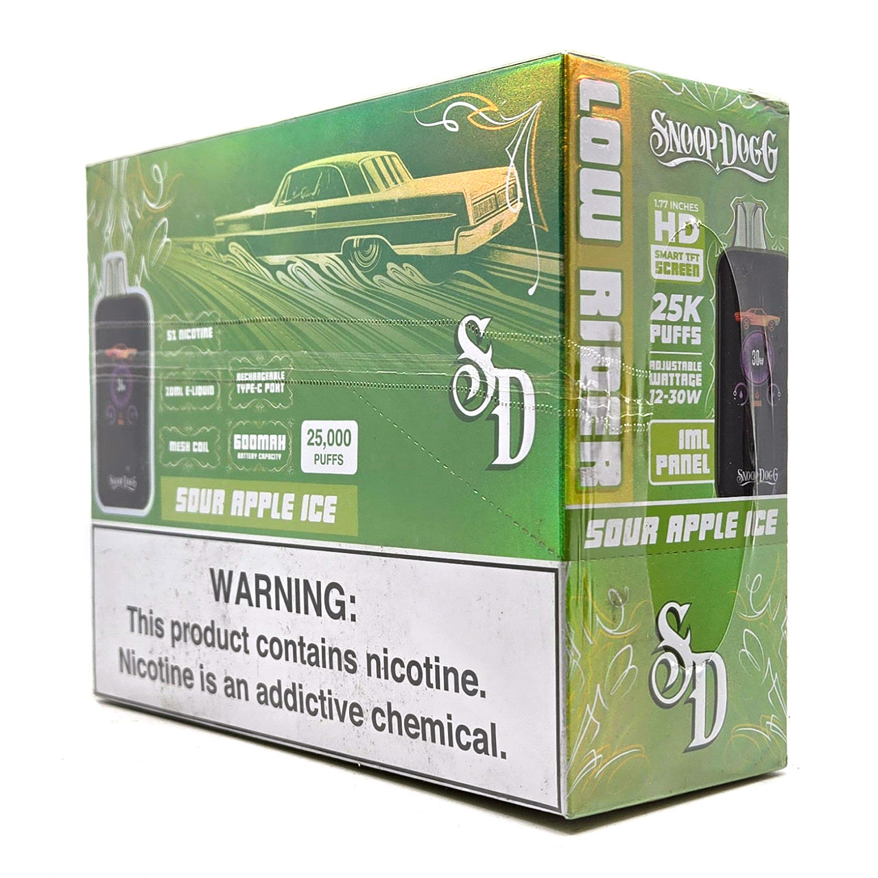 Snoop Dogg Low Rider - 20ml Disposable Pack of 5 Snoop Dogg Low Rider - 20ml Disposable Pack of 5